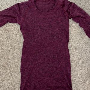 Marooon Lulu long sleeve